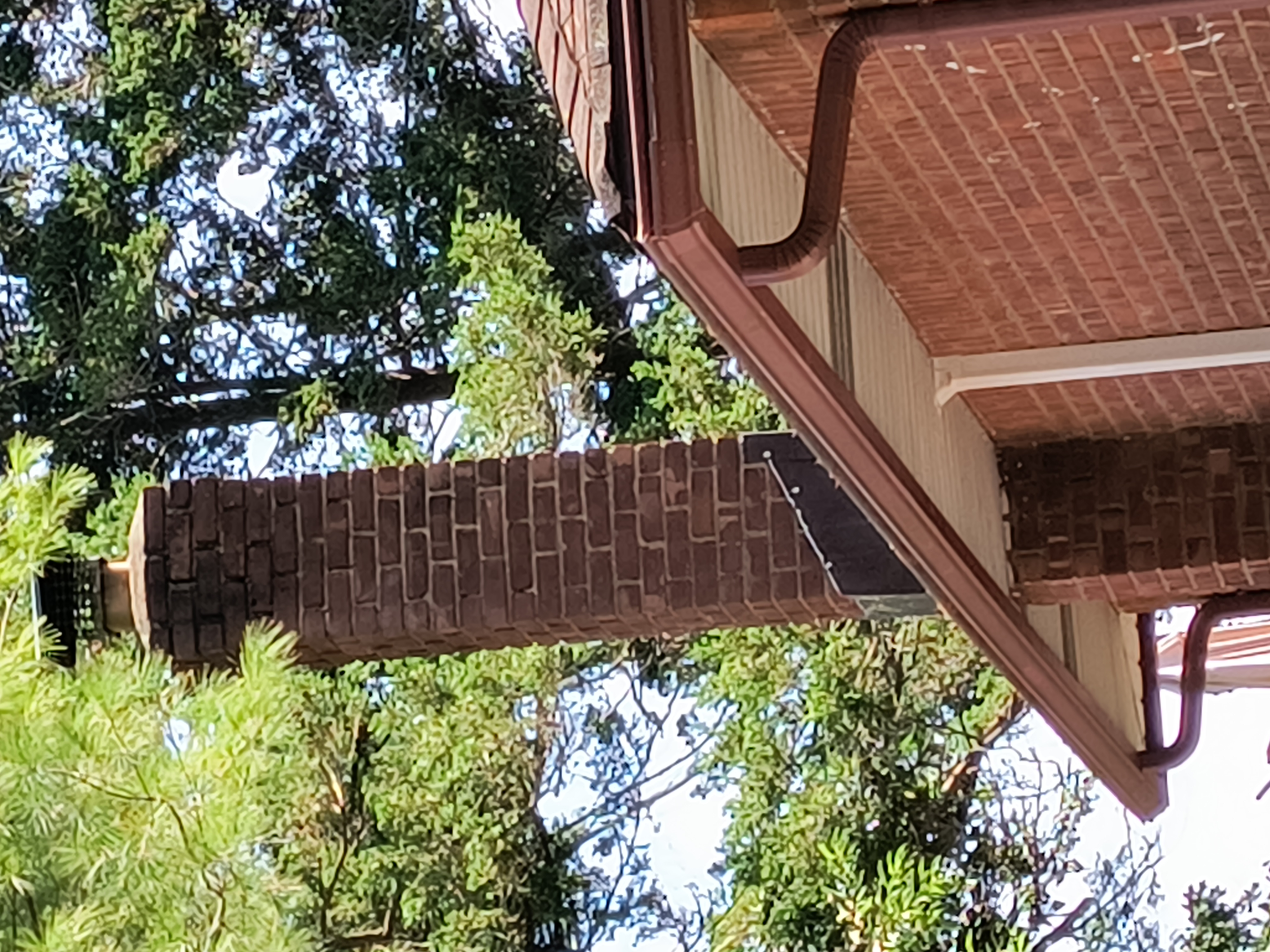 Before and after professional chimney cleaning in West Hampton, NY