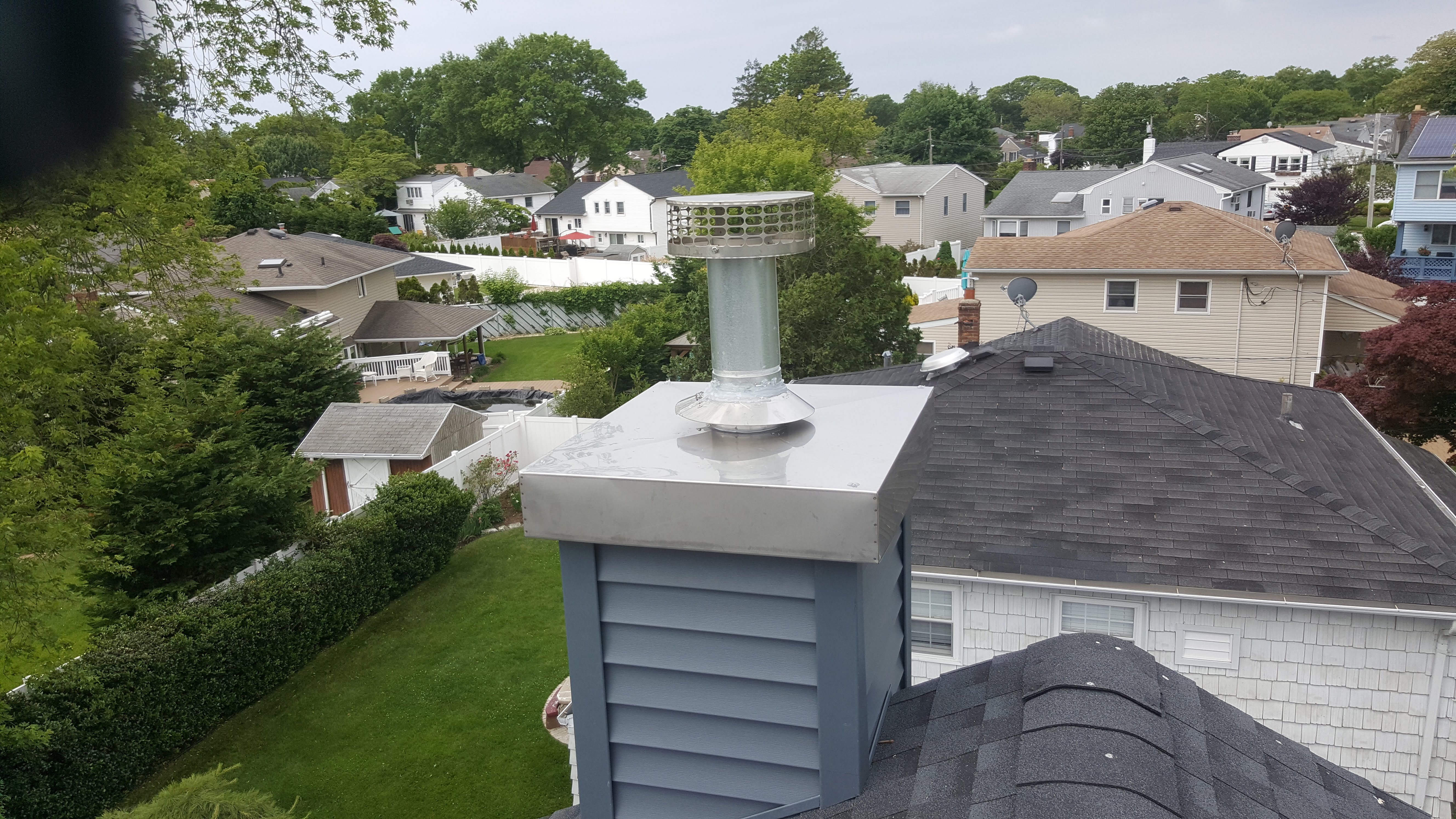 Energy-saving top sealing damper installed in West Hampton, New York