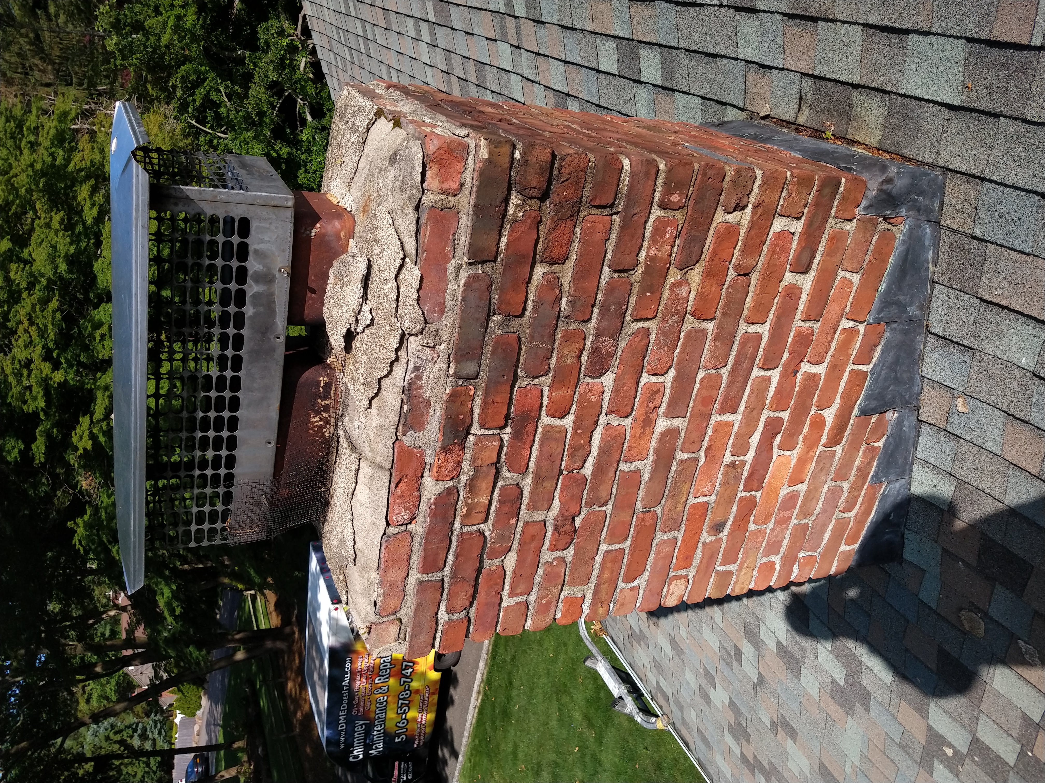 Wood burning fireplace chimney sweep in West Hampton, New York